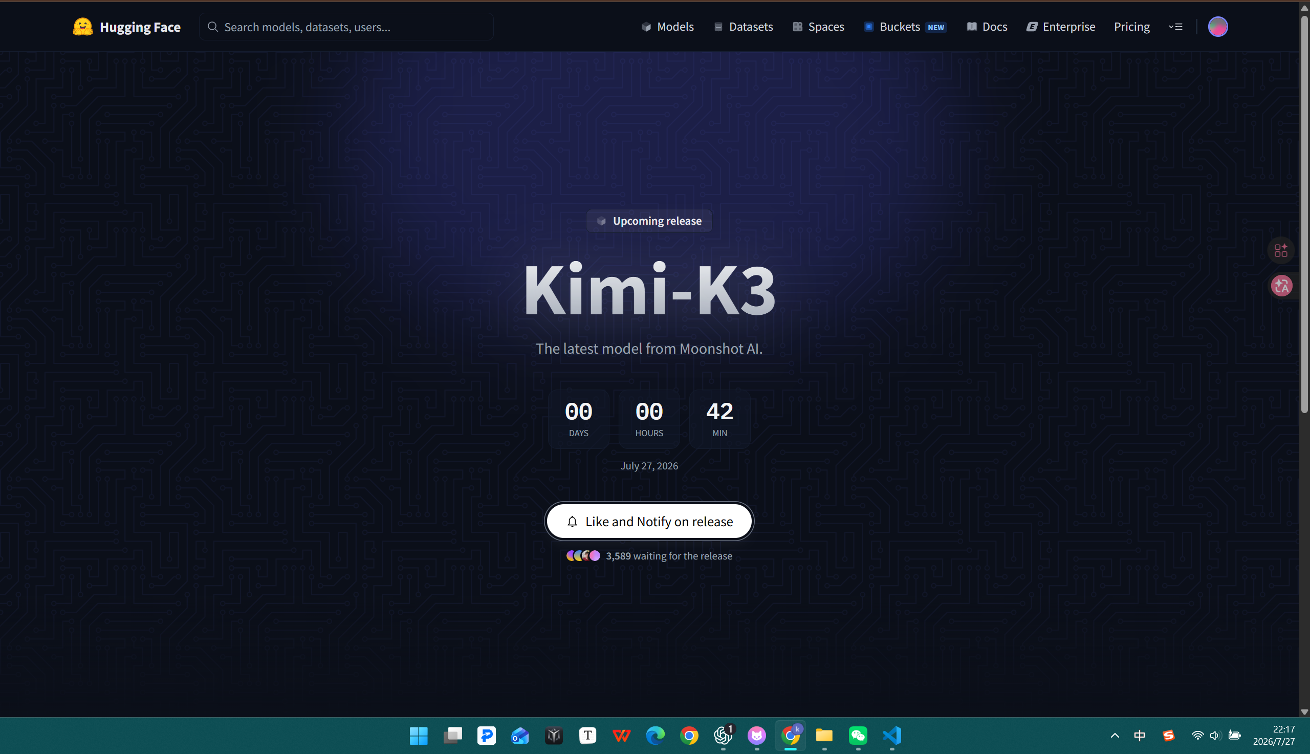 🌙🚀 Kimi K3 要开源了:2.8T 参数、1M 上下文,以及 Arena 榜首的一次冲击